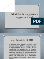 Clase 5. Modelos de Diagnóstico Organizacional