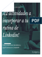 Linkedin - Actividades a Incorporar