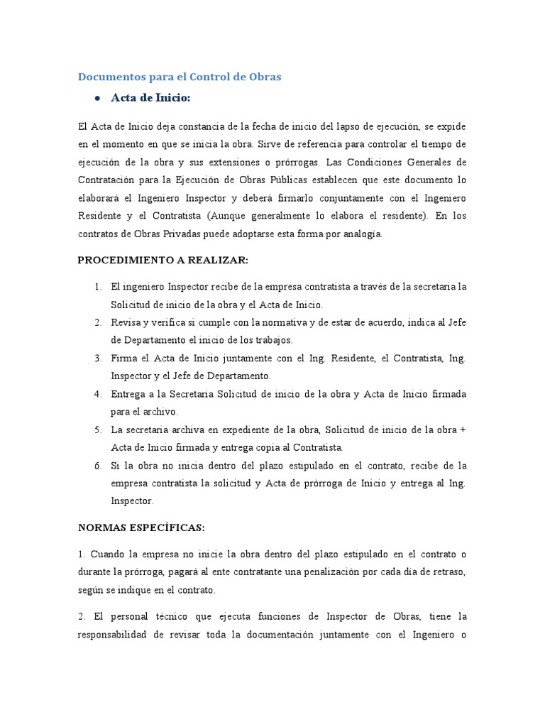 Documentos para El Control de Obras | PDF | Gobierno | Business