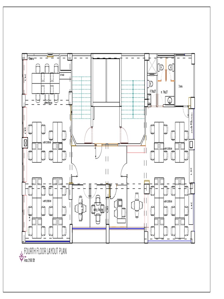 Fourth Floor Layout Plan Overview | PDF