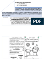 Guia de Actividades Por Contingencia 6° A