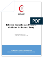 Infection Prevention and Control Guideline For Ports of Entry