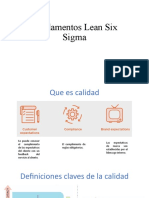 Fundamentos Lean Six Sigma