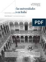 Dialnet OrigenDeLasUniversidadesMedievalesEnItalia 3152136 PDF