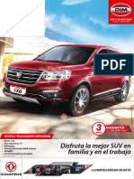 Ficha Tecnica Dongfeng sx6