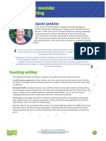 Methodology Module: Teaching Writing: Naomi Jenkins