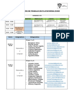 Organización de Trabajo en Plataforma Zoom (Modificado)