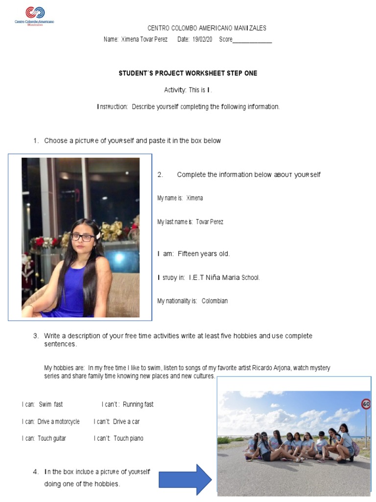 Student S Project Worksheet Step One: TRU OU | PDF