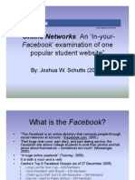 Online Networks Facebook