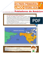 Primeros Pobladores de América para Segundo Grado de Primaria - Compressed