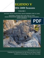 (Monograph Series of The Sonia and Marco Nadler Institute of Archaeology 31.1) Israel Finkelstein, David Ussishkin, Eric H. Cline-Megiddo V - The 2004-2008 Seasons, Volume I-Eisenbrauns (2013)