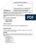 Actividades Estadistica Grados Quintos