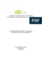 Informe Tuberia y Soldadura