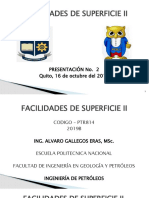 2019B FACILIDADES II, (2) Tuberías