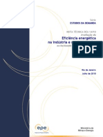 Avaliação Da Eficiência Energética Na Indústria e Nas Residências