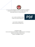 Estudio de Prefactibiidad Creación de Empresa PDF