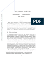 Assessing Financial Model Risk: Pauline Barrieu Giacomo Scandolo June 24, 2013