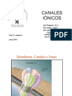 Canales Iónicos: Fisiología y Bio