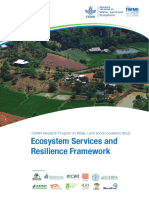(CGIAR Research Program On Water, Land and Ecosystems (WLE), 2014) Ecosystem Services and Resilience Framework