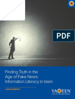 Finding Truth in The Age of Fake News Information Literacy in Islam PDF