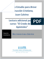 Guía de Estudio, Breve Instrucción Cristiana