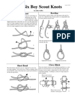 The Six Boy Scout Knots