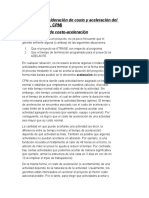 Capítulo 8 Consideración de Costo y Aceleración Del Proyecto