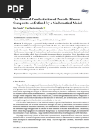 Fibers: The Thermal Conductivities of Periodic Fibrous Composites As Defined by A Mathematical Model