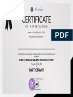 How to Win Friends and Influence People Certificate.pdf