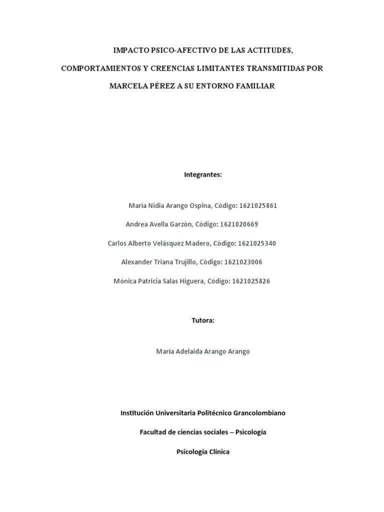 Primera Entrega Psicologia Clinica Las Emociones Autosuperacion