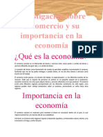El Comercio y Su Importancia en La Economía Ainhoa Rivera