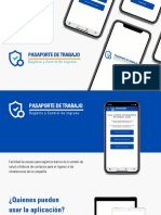 Presentacion App Pasaporte Trabajo PDF