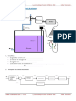 Asservissement de Niveau Exercice