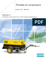 Atlas Copco Portable Air Compressors: Series 7