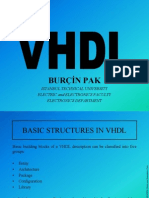 Basic Structures in VHDL