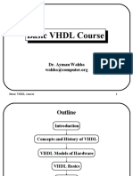 Basic VHDL Aymanwahba