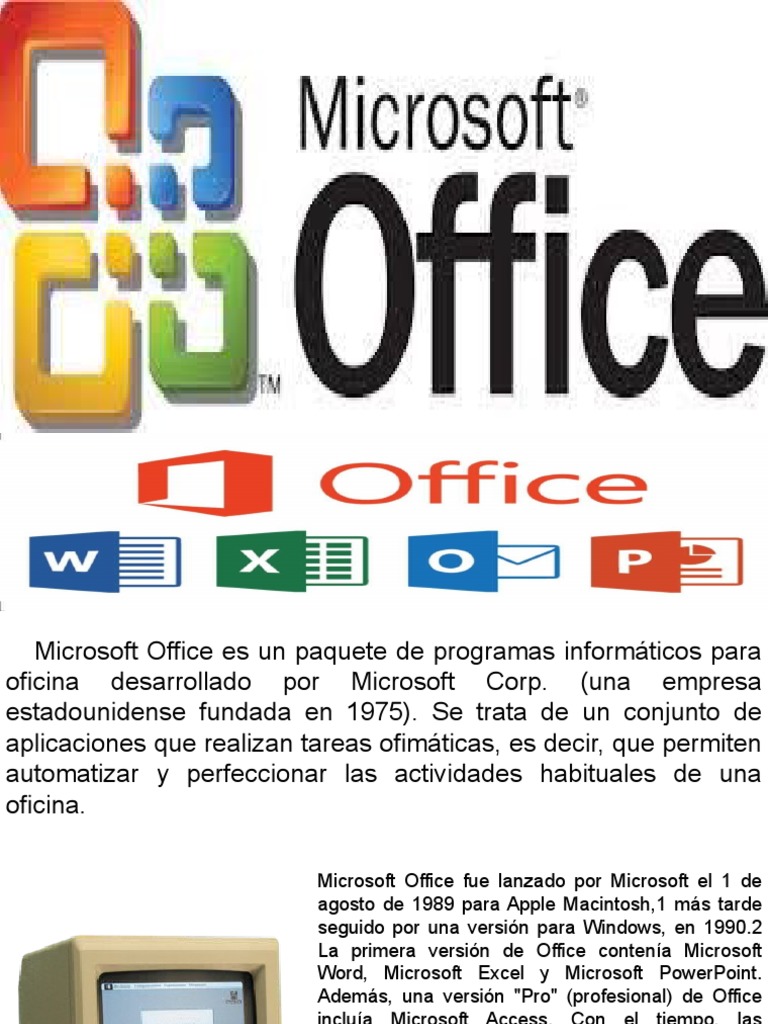 Guía Completa de Microsoft Office | PDF | Microsoft Office | Software