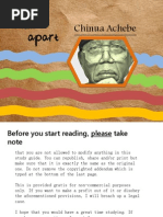 Download Chinua Achebe - Things Fall Apart new study guide copyrighted by Deng Xiang SN46464843 doc pdf