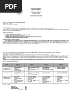 St. Joseph Academy San Jose, Batangas Second Quarter S.Y. 2018 - 2019 Syllabus in Health Ix