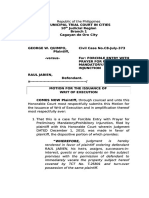 Republic of the Philippines Municipal Court Case