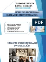 Competencias del enfermero en investigación en la Universidad Peruana Cayetano Heredia