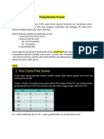 Algoritma Penjadwalan Proses