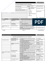 Job Safety and Environmental Analysis Worksheet: Leighton International Limited