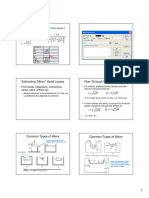 Estimating "Minor" Head Losses Flow Through Weirs and Orifices