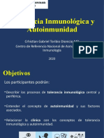 Tolerancia Inmunologica y Autoinmunidad