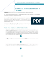 II. Orientaciones para La Retroalimnetación y Compromiso de Mejora