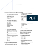 Soal Penelitian Post Test