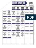 Calendario Tonificacion (Tonifica Todo Tu Cuerpo en Junio)