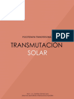 PSICOTERAPIA TRANSMUTACION SOLAR