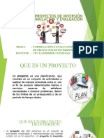 Formulacion y Evaluacion de Proyectos